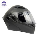 کلاه کاسکت فک متحرک کایک مدل 772 طرح black matt - تصویر 3