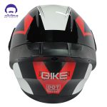 کلاه کاسکت فک متحرک کایک مدل 772 طرح Blue SER - تصویر 3