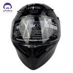 کلاه کاسکت فک متحرک کایک مدل 772 طرح black shine - تصویر 4