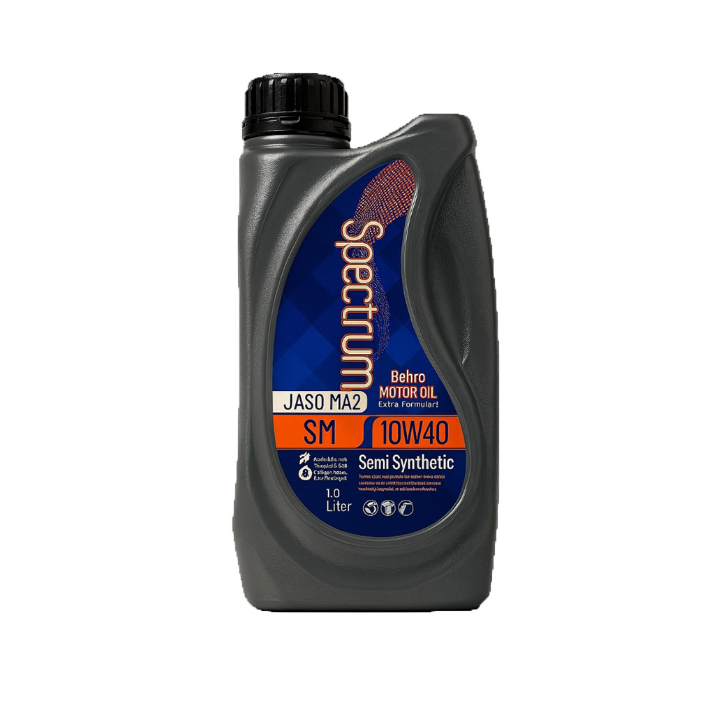 روغن موتورسیکلت اسپکتروم مدل 10W40-SM-MA2 حجم 1 لیتر 1 روغن موتورسیکلت اسپکتروم مدل 10W40-SM-MA2 حجم 1 لیتر