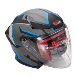 کلاه کاسکت بدون فک ردلاین مدل 965 Blue prelude - تصویر 2