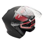 کلاه کاسکت بدون فک ردلاین مدل 965 matt black - تصویر 3