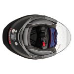 کلاه کاسکت بدون فک ردلاین مدل 965 matt black - تصویر 7