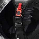 کلاه کاسکت بدون فک فلش مدل 852 matt red-black - تصویر 7
