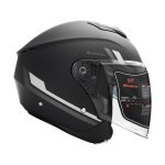 کلاه کاسکت بدون فک فلش مدل 852 matt black-gray 35#