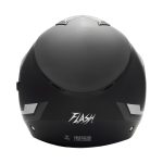 کلاه کاسکت بدون فک فلش مدل 852 matt black-gray 35# - تصویر 2
