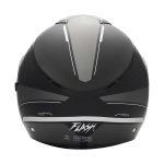 کلاه کاسکت بدون فک فلش مدل 852 matt black-gray 46# - تصویر 2