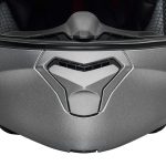 کلاه کاسکت فک متحرک فلش مدل 935Ssv titanium gray - تصویر 3