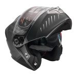 کلاه کاسکت فک متحرک فلش مدل 935sv black-gray - تصویر 13