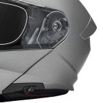 کلاه کاسکت فک متحرک فلش مدل 935Ssv titanium gray - تصویر 12