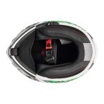 کلاه کاسکت فک متحرک فلش مدل 935sv neon-yellowgreen-white - تصویر 9