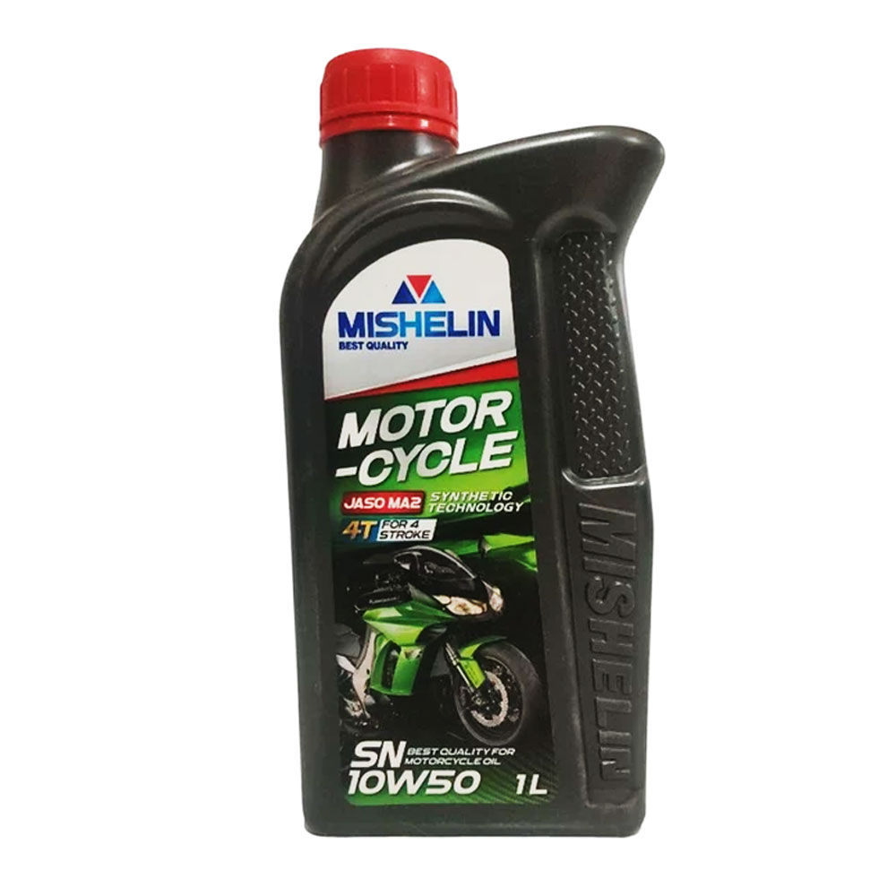 روغن موتورسیکلت میشلن مدل 10W50-SN-MA2حجم 1 لیتر 1 1050 SN MA2