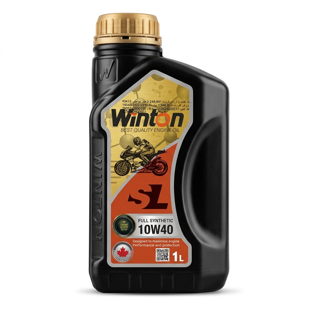 image_full_507832773 روغن موتور وینتون مدل 10W40-SL-MA2 حجم 1 لیتر - تصویر 1