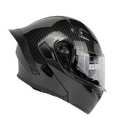کلاه کاسکت فک متحرک کایک مدل 772 طرح Carbon Fiber Pattern