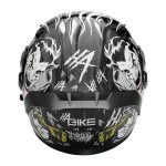 کلاه کاسکت فک متحرک کایک مدل 772 طرح GRAY JOKER - تصویر 8