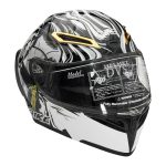 کلاه کاسکت فک متحرک کایک مدل 772 طرح GRAY JOKER - تصویر 5