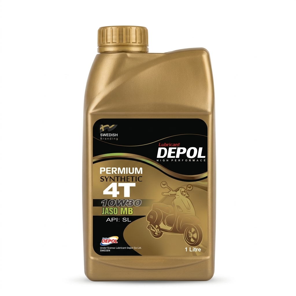 image_full_3491539357 روغن موتور دپول مدل 10W30-SL-MB حجم 1 لیتر - تصویر 1