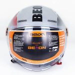 کلاه کاسکت بیون مدل B-122 Gray Red Shine