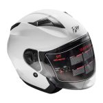 کلاه کاسکت بدون فک فلش مدل 868 glossy white