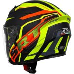 کلاه کاسکت بدون فک راپیدو مدل 878 SRT MATT GREEN