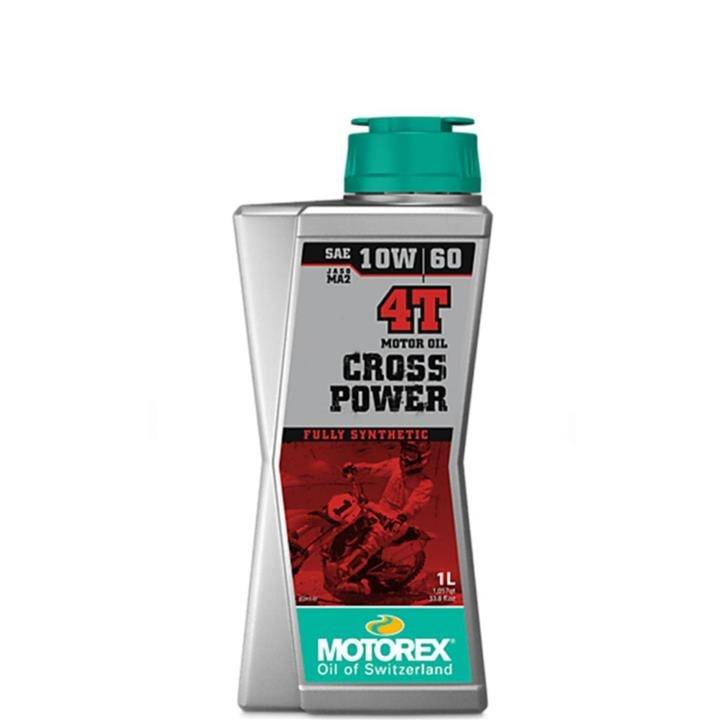 روغن موتورسیکلت CROSS POWER موتورکس مدل 10W60-SAE-MA2 حجم 1 لیتر روغن موتورسیکلت CROSS POWER موتورکس مدل 10W60-SAE-MA2 حجم 1 لیتر