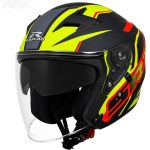 کلاه کاسکت بدون فک راپیدو مدل 878 SRT MATT GREEN
