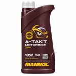 روغن موتور سیکلت مانول مدل 10W50-SN-MA/MA2 حجم 1 لیتر