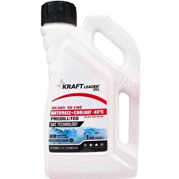 ضد یخ و کولانت قرمز کرفت KRAFT Antifreeze Coolnat 900 ML_compressed ضد یخ و کولانت قرمز کرفت KRAFT Antifreeze Coolnat 900 ML